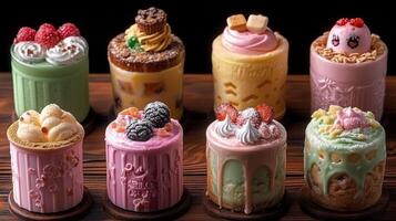 Miniature Dessert Tower photo