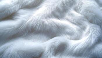 Soft White Fur Abstract Background photo