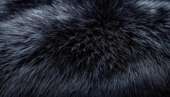Dark Fur Texture Close Up Detail Image photo