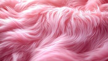 Soft Pink Fur Background Texture photo