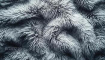 Gray Fur Texture Abstract Background Image photo