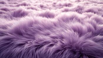 Soft Lavender Fur Texture Background Image photo