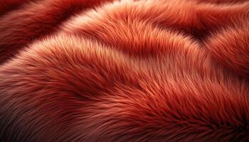 Rich Red Fur Texture Abstract Background Image photo