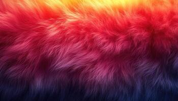 Abstract Colorful Fur Texture Gradient Background photo