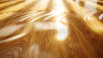 Golden Wood Grain Surface Texture Abstract Design photo