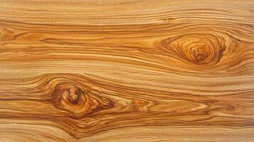 Richly grained wood showcases swirling patterns and knots photo