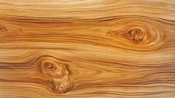 Rich Brown Wood Grain Texture With Knots photo