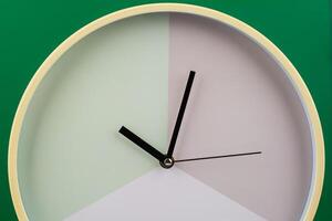 Time and clocks, the process of time and life, the rules of time and effective photo