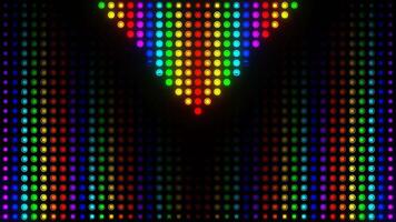 Multicolor Abstract Light Moving Background VJ Loop in 4K video