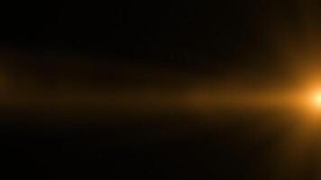 Flowing Gold Dust and Lens Flare Background video