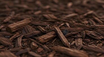 mulch texture, suitable for texture backgrounds, outdoor product layouts, or eco-themed content. photo