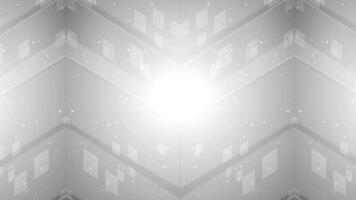 Abstract Geometric Pattern Background in White and Gray video