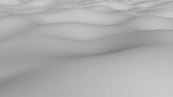 A 3d rendering of a large wave of white sand video