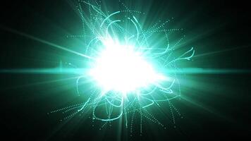 Abstract light background with glowing light video