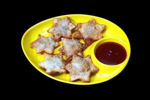 Light and Flaky Starry Aloo Puff Pastry with Rich Tomato Essence - A Perfect Addition to Any Party Spread photo