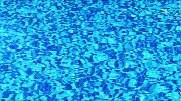 Swimming Pool Surface With Light Reflection and Water Ripple Patterns video