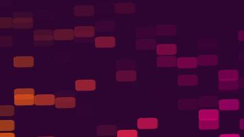 resumen modelo de degradado círculos en un oscuro antecedentes video