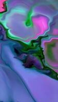 Infinite Color Loops And Explosions Hypnotizing in Detailed Surface Colorful Paint Spreads. video