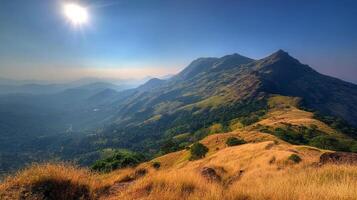Ultra-clear scene of peaceful and soft natural view photo