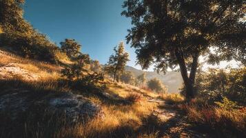 Realistic nature scene in high-resolution photography photo