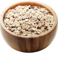 Bowl of creamy white oatmeal visible texture a comforting On Transparent Background png