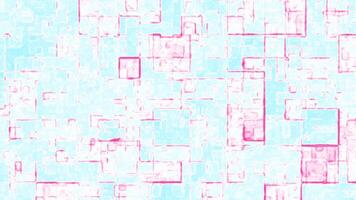 pink and blue abstract background with geometric square block elements ideal for kids party design baby shower decoration and modern web or mobile UI backgrounds video