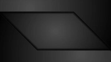 Futuristic technology motion background with green glowing lines video
