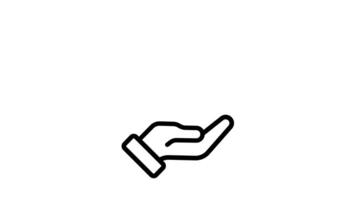 Animated Recognition Badge In Hand video