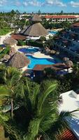 All-inclusive beach resort territory in tropical Punta Cana Dreams Royal video