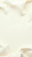 White fabric waving portrait background luxury Color Pastel Colored Blank and Empty Waving And Animated Cloth Flag Loopable Stock Suitable for Displacement Map Use and All Kind of Flag Need video