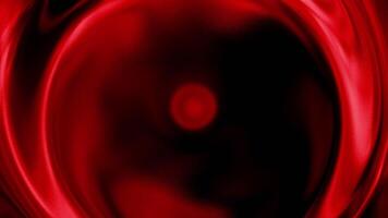 a red liquid is shown in the center loop animation video