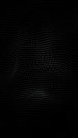 Gently rippling wavy dots pattern background. This simple minimalist vertical animation is full HD and a seamless loop. video