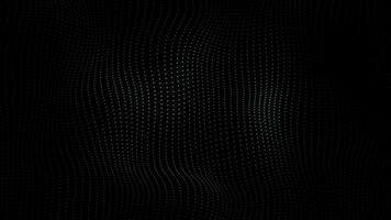 Gently rippling wavy dots pattern background. This simple minimalist animation is full HD and a seamless loop. video
