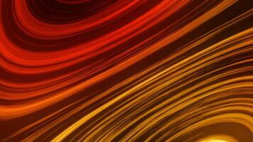 Yellow Orange gradient speed curve optic line running background video