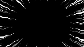 Wavy sine random speed line effect background video