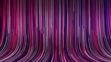 Gradient colorful Curve speed line running down background video