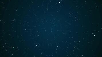Spinning and expanding Particle with ray effect background video