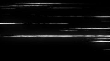 White glow speed line random run overlay effect video