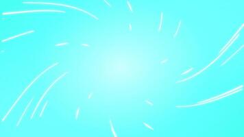 Blue fresh color with Expand speed curve line glowing background video