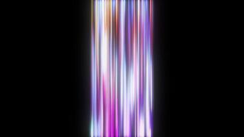 Vertical Magical power glow gradient speed line effect background video