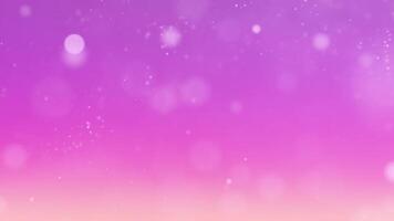 Purple Eggnog color gradient particle bubble blur floating background video