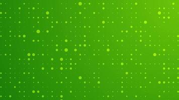 Vibrant green background with playful polka dots for cheerful designs loop video