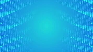 Bright blue abstract background with dynamic patterns and textures loop video