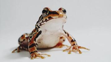 A Close Up View of a Detailed Frog Species photo