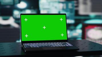 Scene reveals the operations behind cyber crime with copy space on pc, malware and encryption weaknesses are exploited by hackers seeking to gain system access. Virtual threat. Camera A. video
