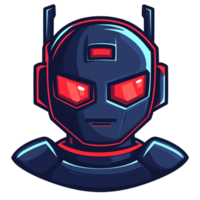 Futuristic Robot Head AI, Technology, Sci-Fi, Cyber, Machine png