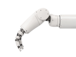 Robotic arm displaying advanced mechanical design and innovation png