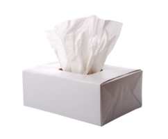 Soft tissues in a rectangular box for everyday use and hygiene png