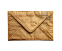 Brown envelope for sending letters and important documents png
