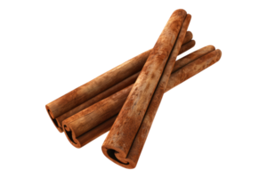 Cinnamon stick isolated on transparent background png